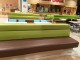 名古屋フードコートベンチソファー張替